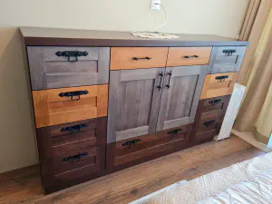 For the Large Family – holiday flat – a large lime kitchen and a multi-purpose bedroom, photo 8