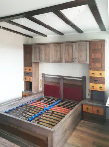 For the Large Family – holiday flat – a large lime kitchen and a multi-purpose bedroom, photo 12