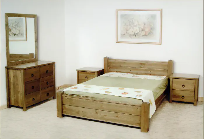 Majorca Bedroom – country style in pine, lime, beech, oak or walnut, aged or painted, photo 1